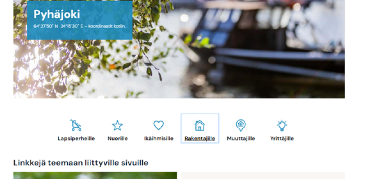 Uudet nettisivut
