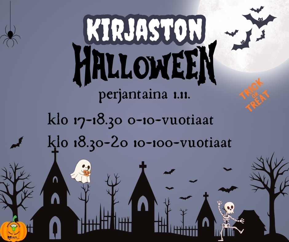 Kirjaston Halloween | Pyhäjoki