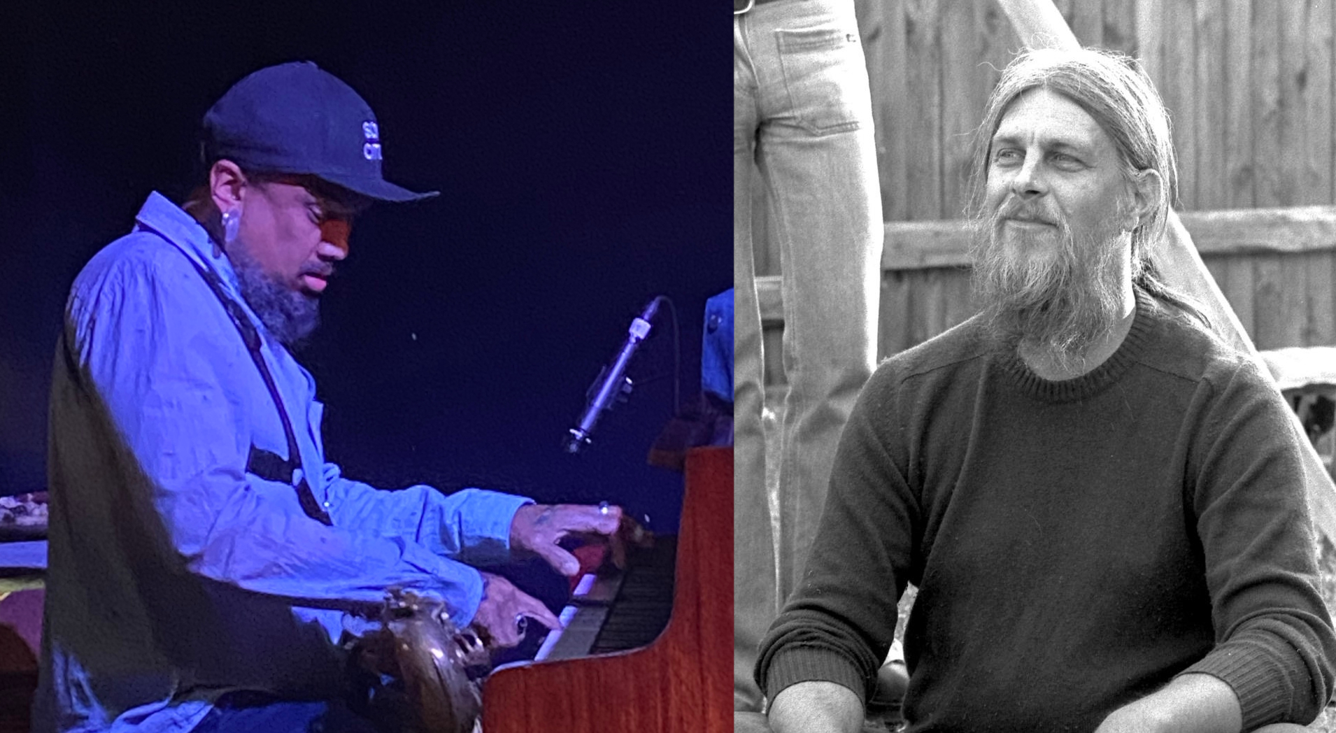 Mark Fransman ja Chris McGregor. Kuvassa pianisti Mark Fransman ja Chris McGregor.