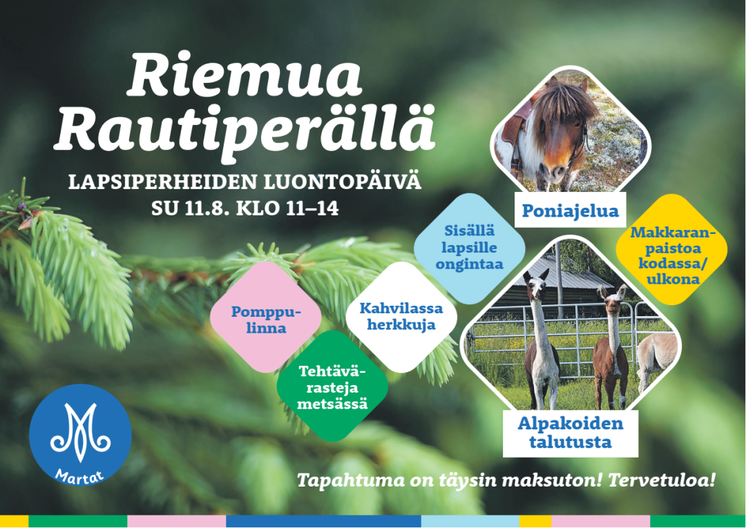 Riemua Rautiperällä